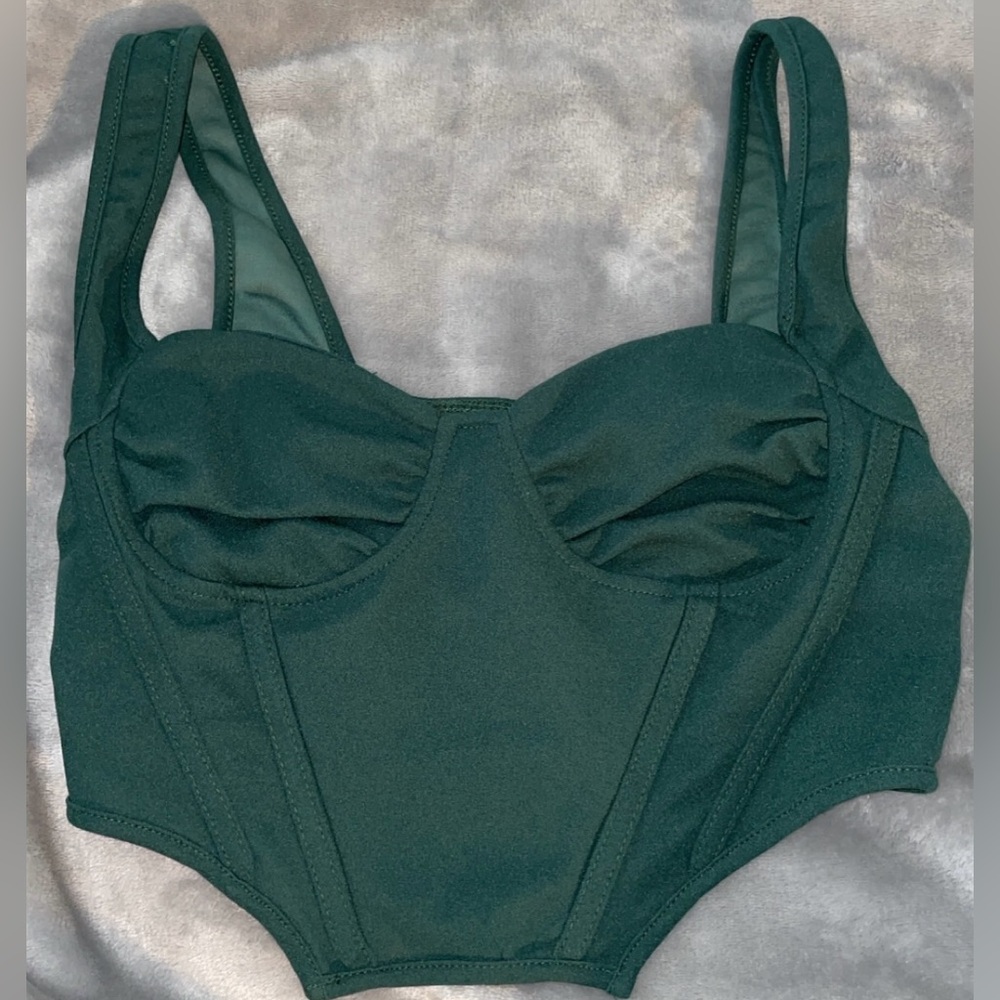 Mermaid green, medium, SHEIN top